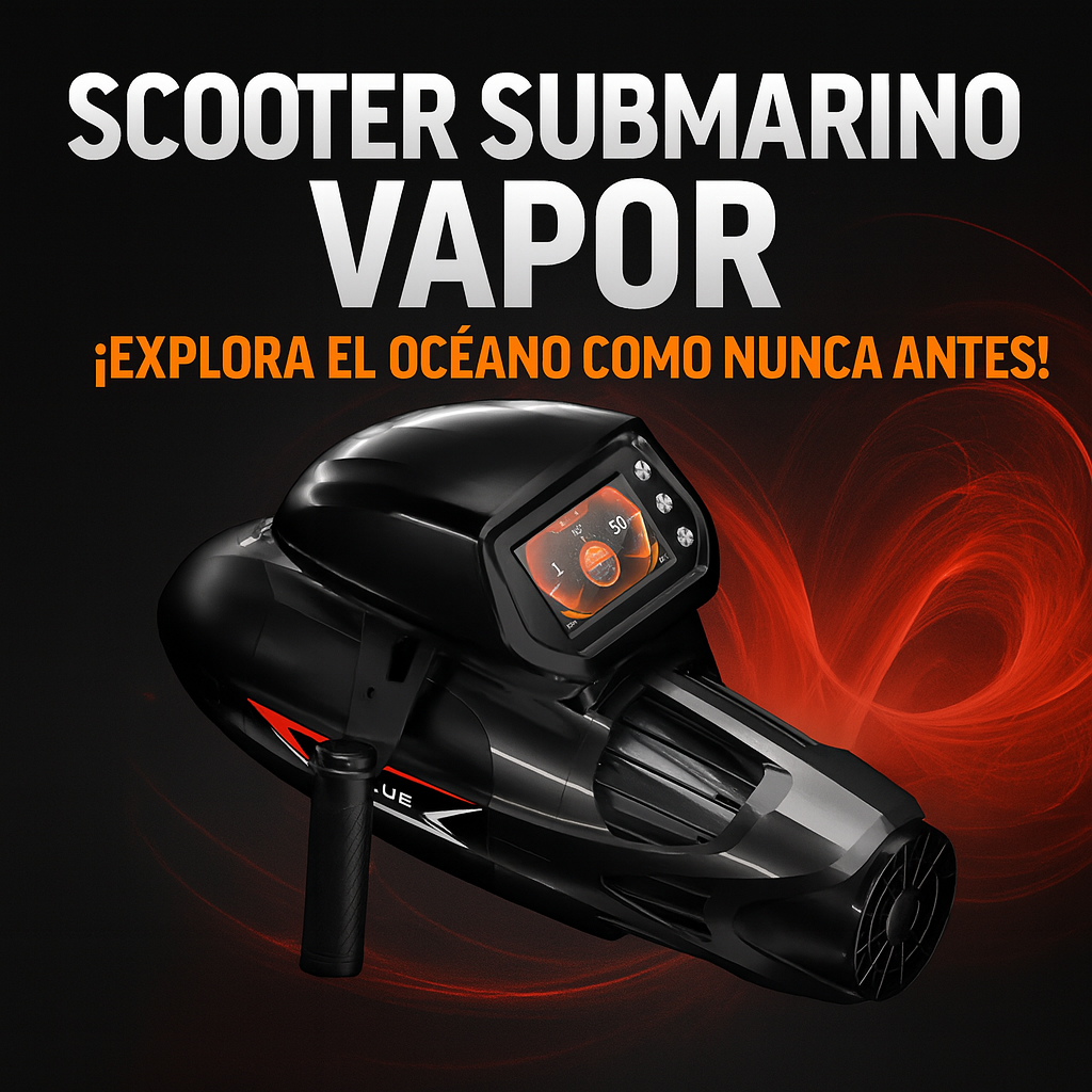 VAPOR™ Scooter Submarino Jet — ¡Explora el fondo marino como nunca antes!