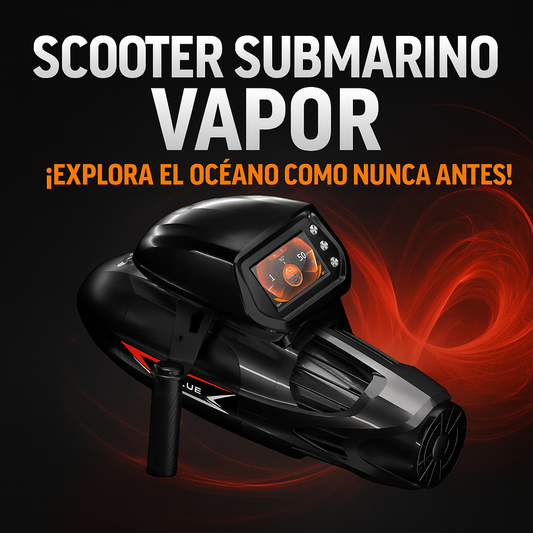 VAPOR™ Scooter Submarino Jet — ¡Explora el fondo marino como nunca antes!