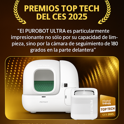 Pura Max 2 – El Arenero Inteligente para Gatos Más Avanzado del Mundo + 🎁 REGALO EXCLUSIVO - Bebedero Automático Inteligente